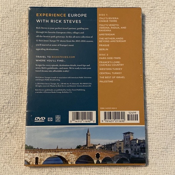 Rick Steves Europe - 12 New Shows DVD 2015–2016 - Picture 5 of 8